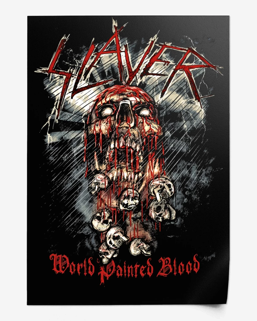 Print Slayer World Painted Blood