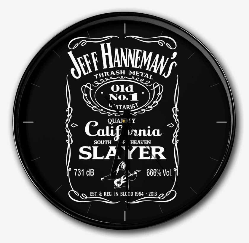 Reloj Negro de Jeff Hannemans Slayer