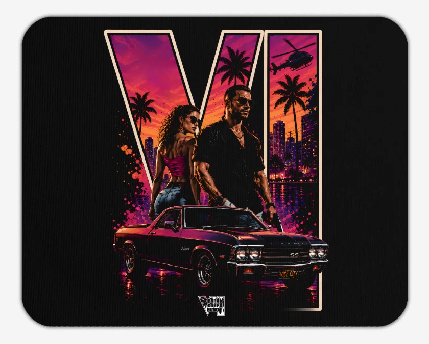 Mousepad Grand theft Auto VI
