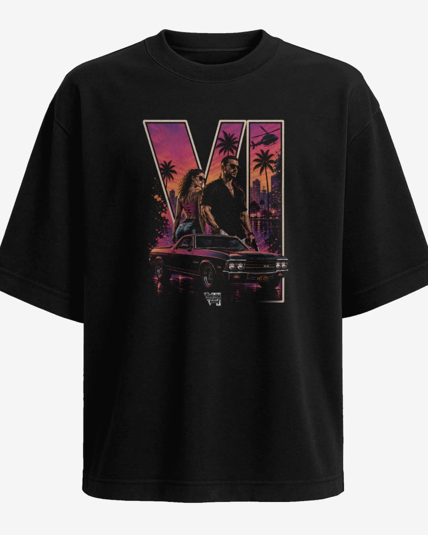 Polera Oversize Grand theft Auto VI
