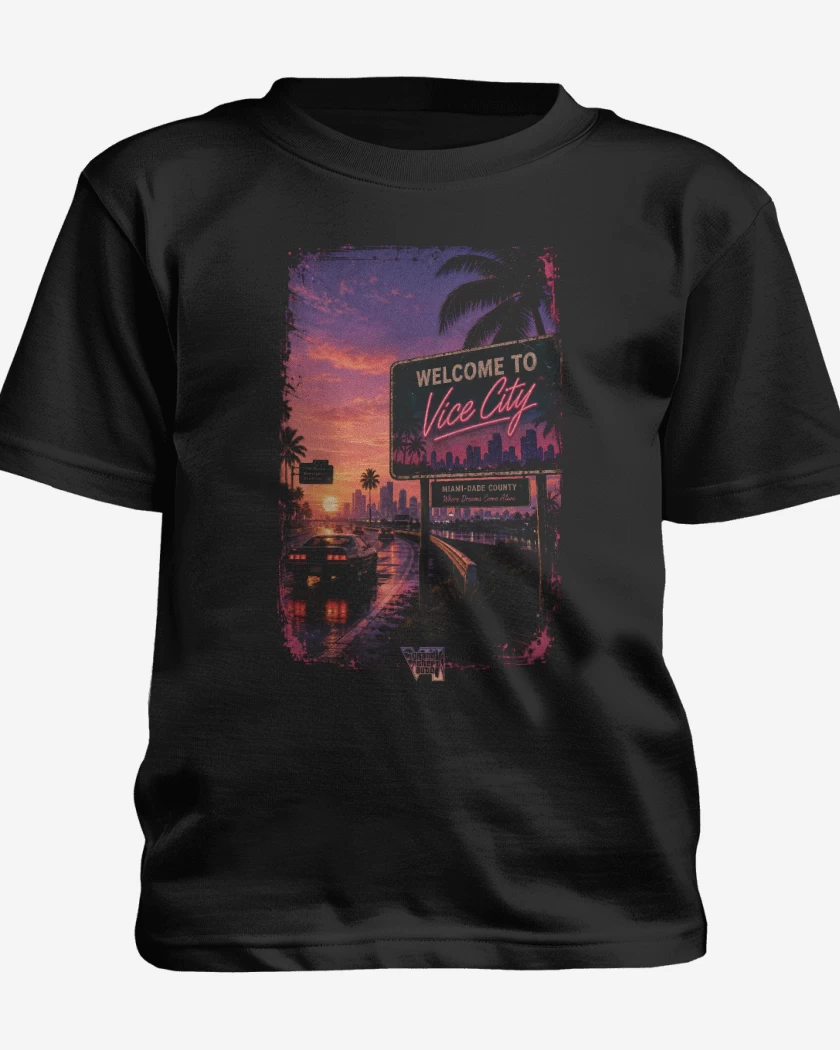 Polera de niño Welcome to Vicy City