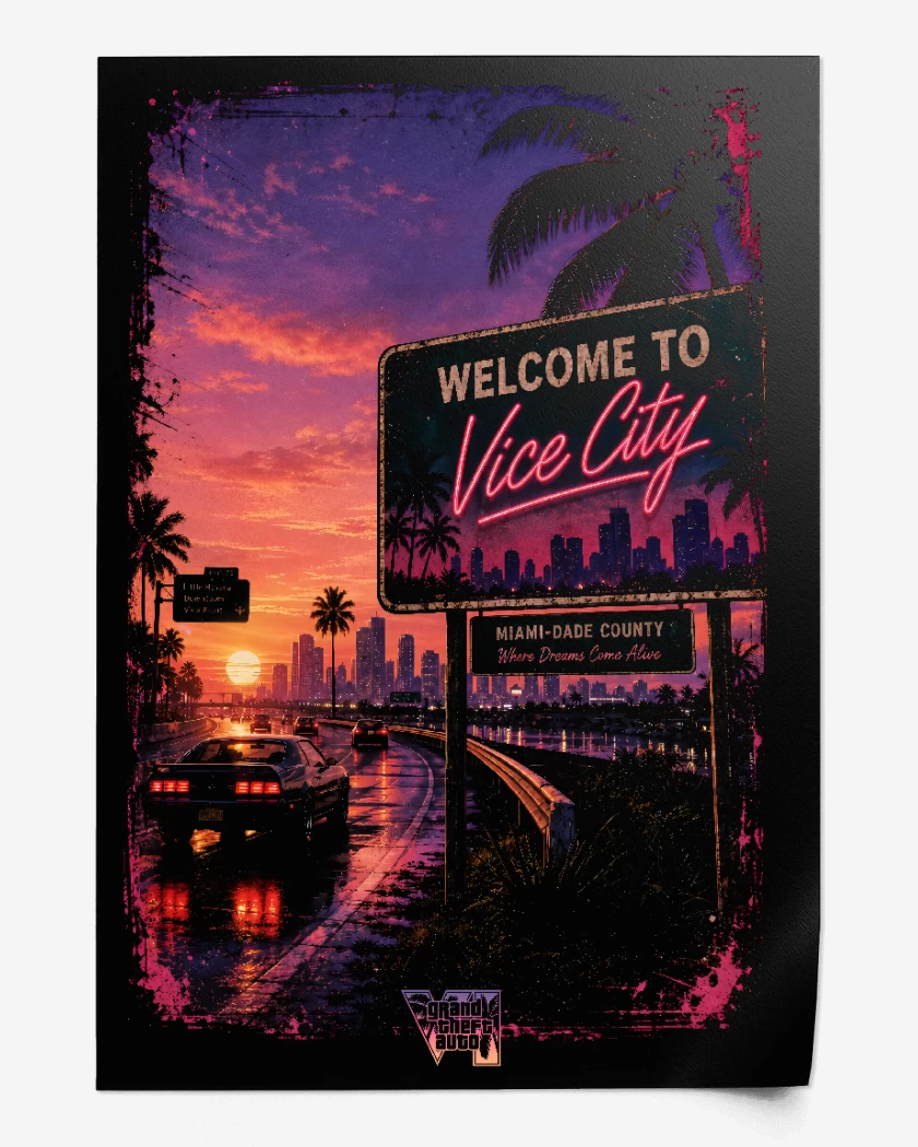 Print Welcome to Vicy City