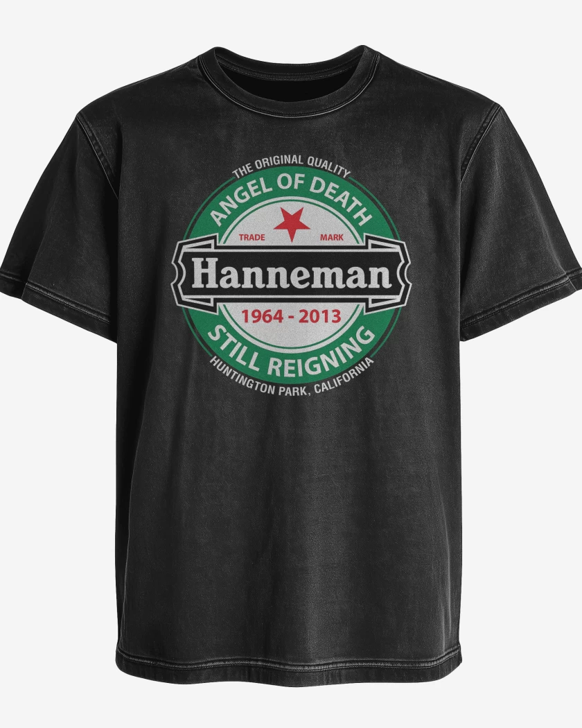 Polera desgastada Slayer Angel Of Death Hanneman