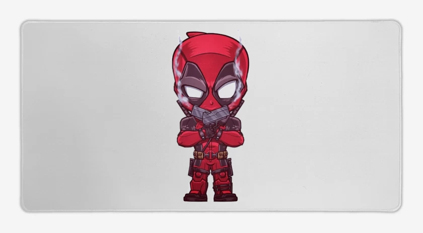 Mouse pad Gamer Blanco de Poolcito