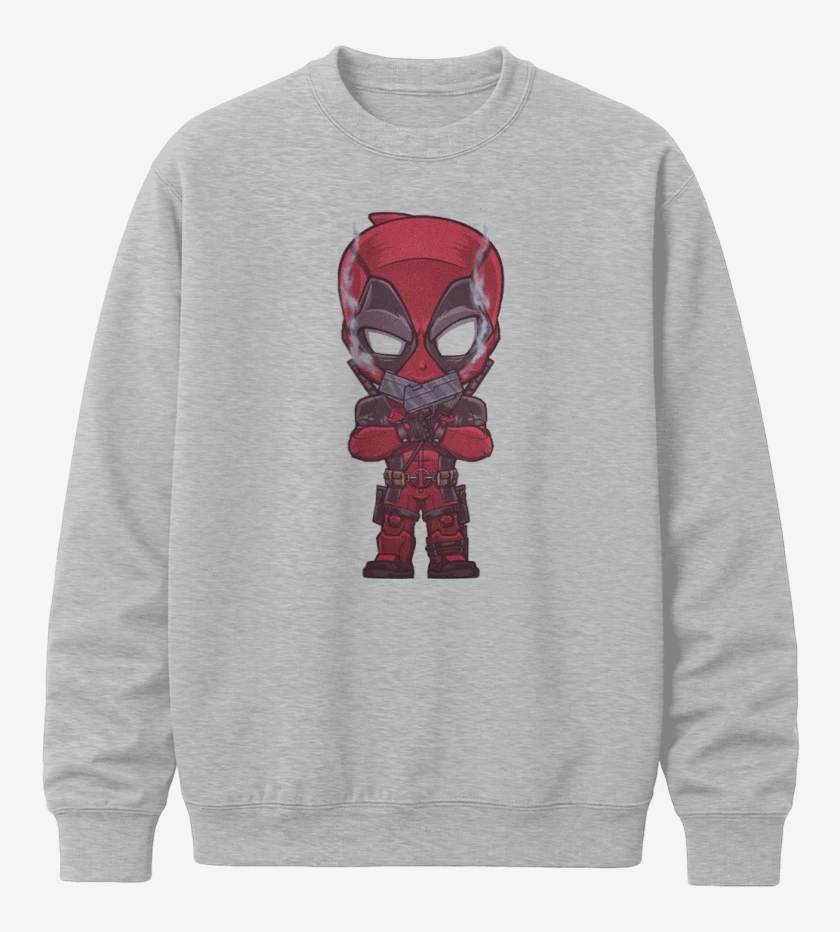 Poleron polo Gris Melange de Poolcito