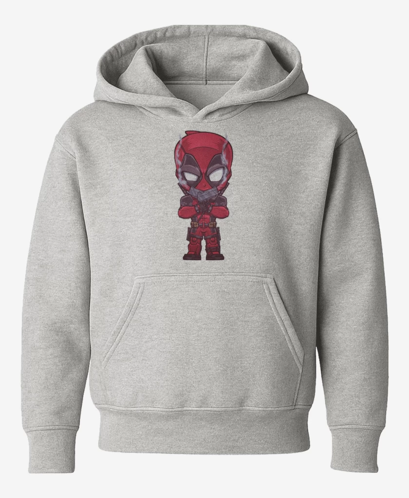Poleron de niño Gris Melange de Poolcito