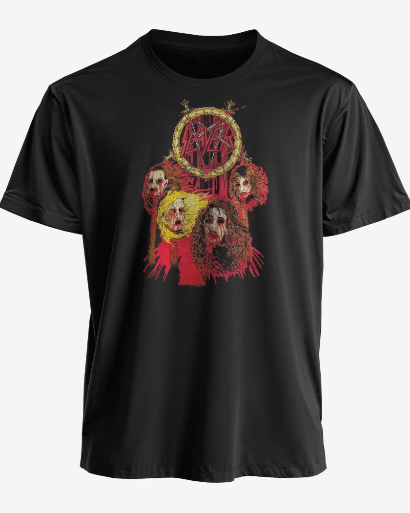 Polera Slayer Band Heads