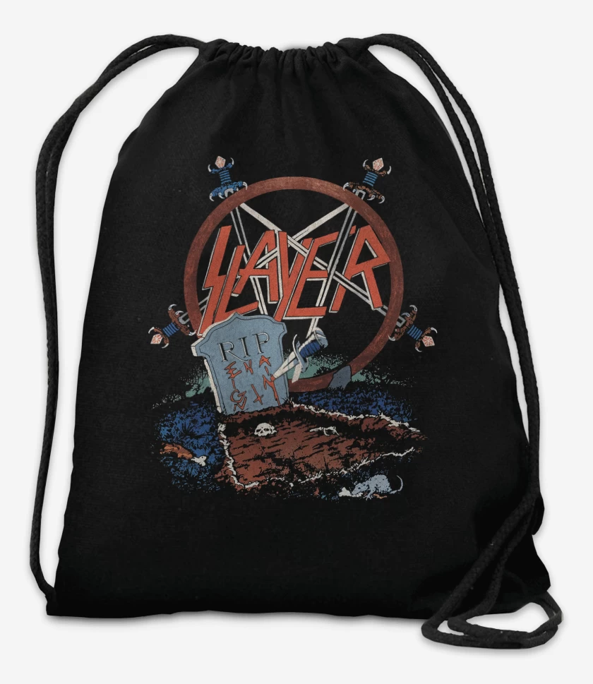 Mochila Negro de Slayer Rest in Pain
