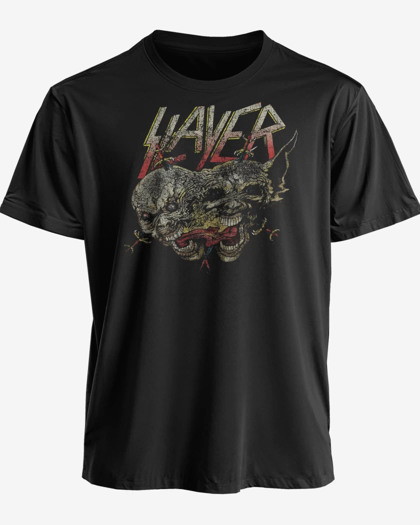 Polera premium Negro de Slayer Two Faced 