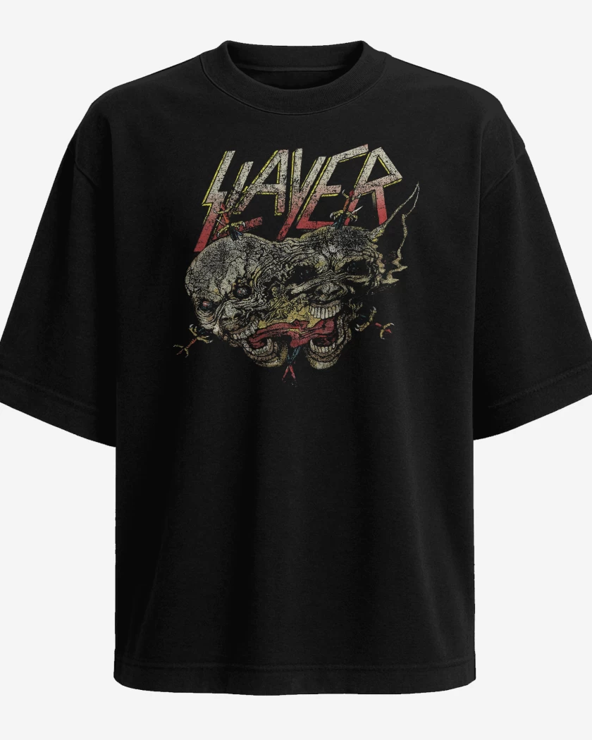 Polera Oversize Slayer Two Faced 