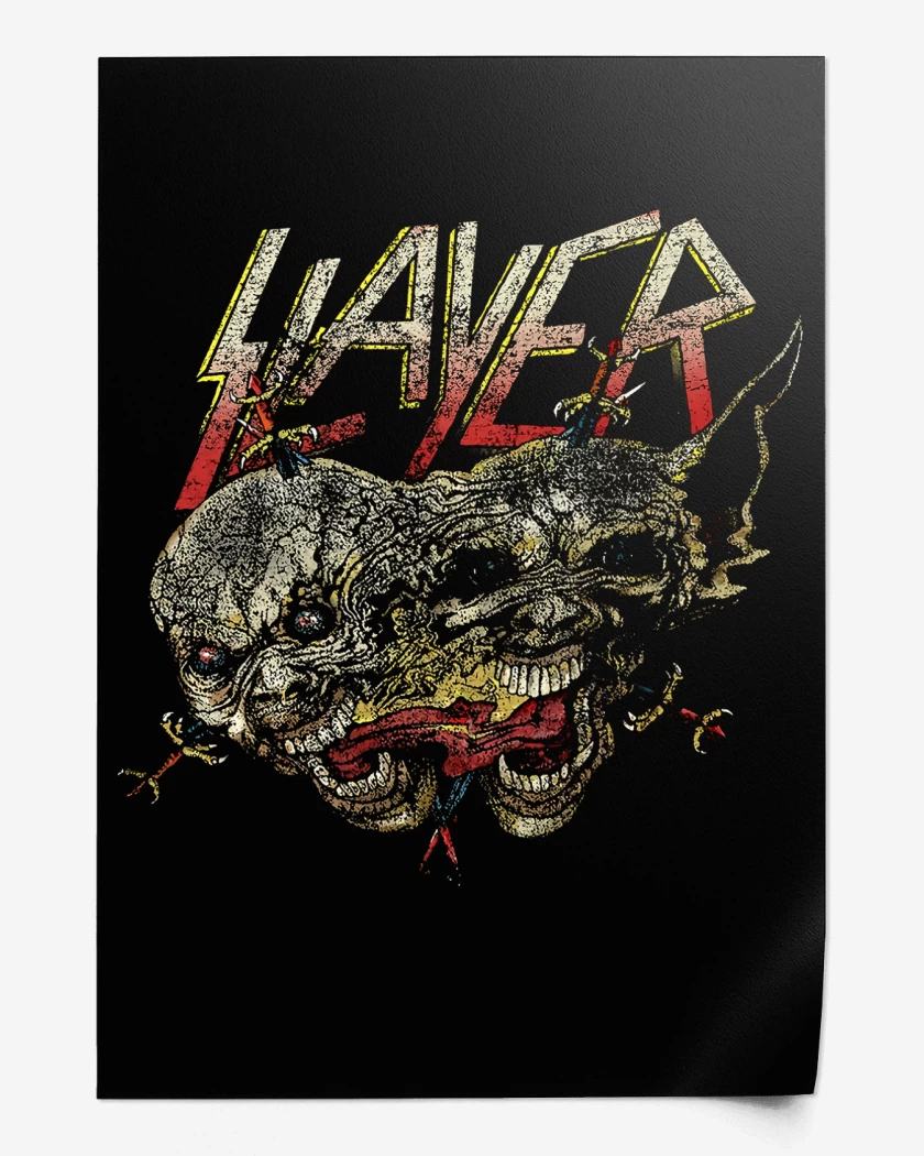 Print Negro de Slayer Two Faced 