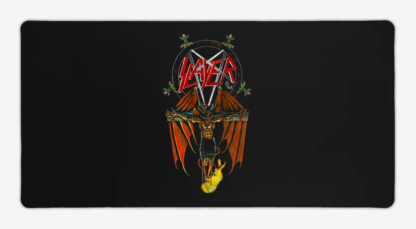 Mouse pad Gamer Negro de Slayer Cross