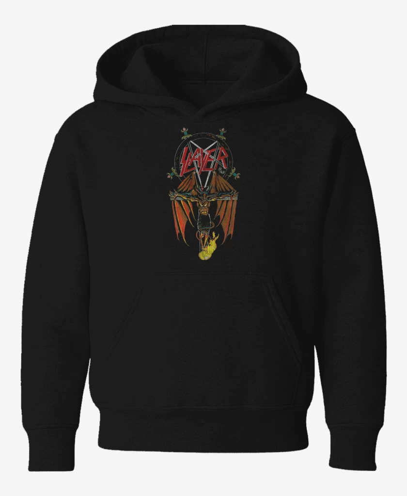 Poleron de niño Negro de Slayer Cross
