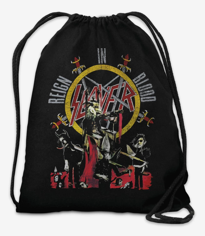 Mochila Negro de Slayer Reign In