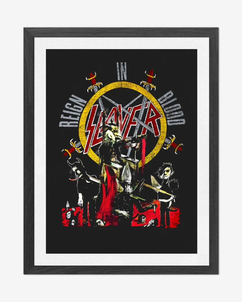Cuadro decorativo Slayer Reign In