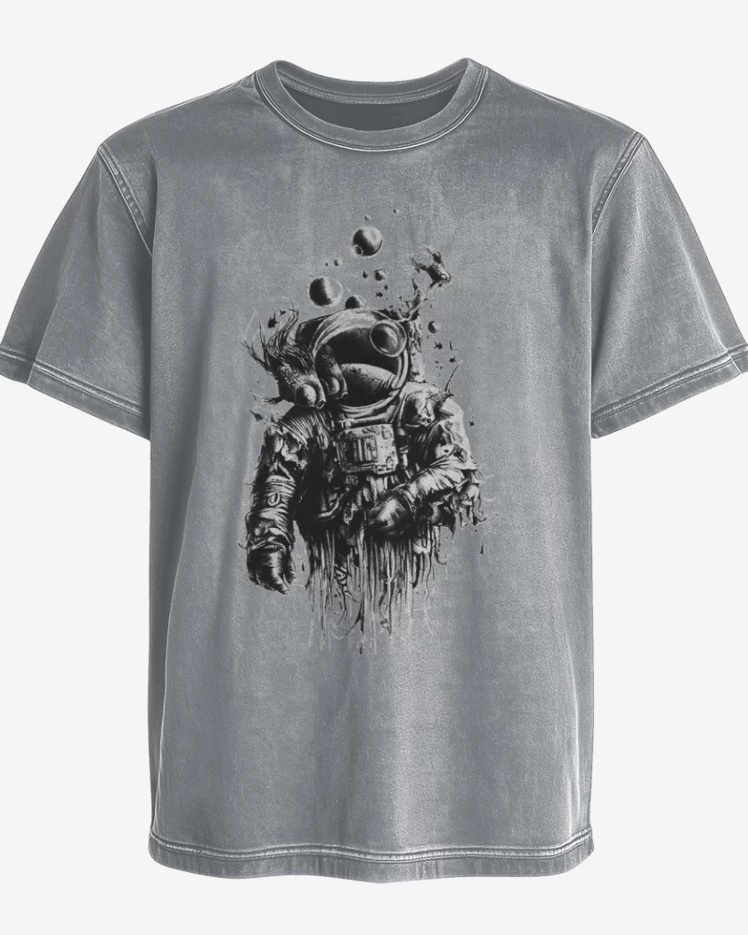 Polera desgastada Astronauta 8