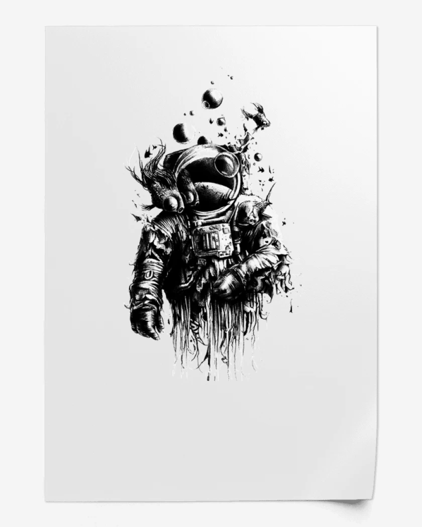 Print Astronauta 8