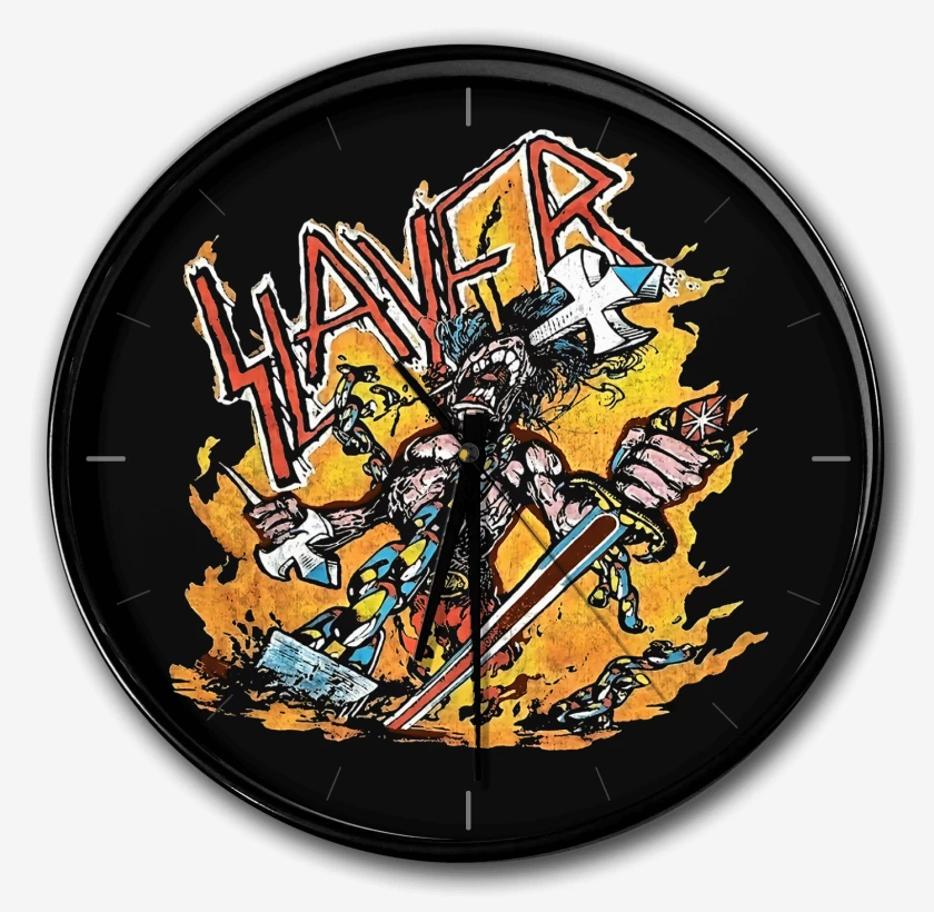 Reloj Negro de Slayer Vintage 
