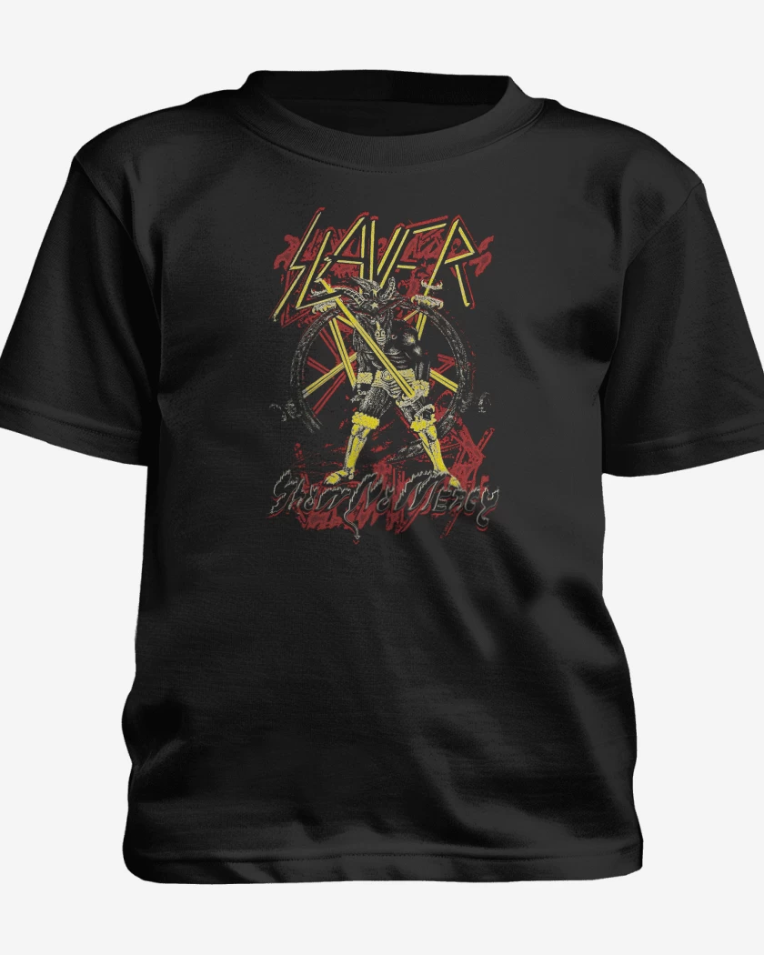 Polera de niño Negro de Slayer Show 