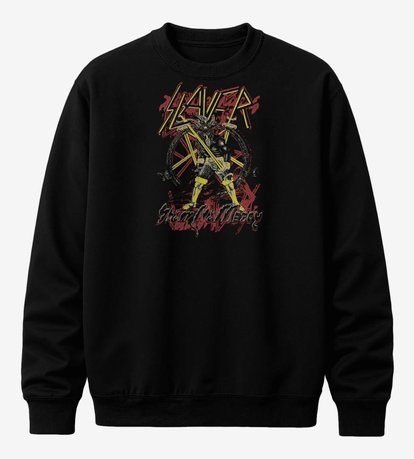 Poleron polo Negro de Slayer Show 