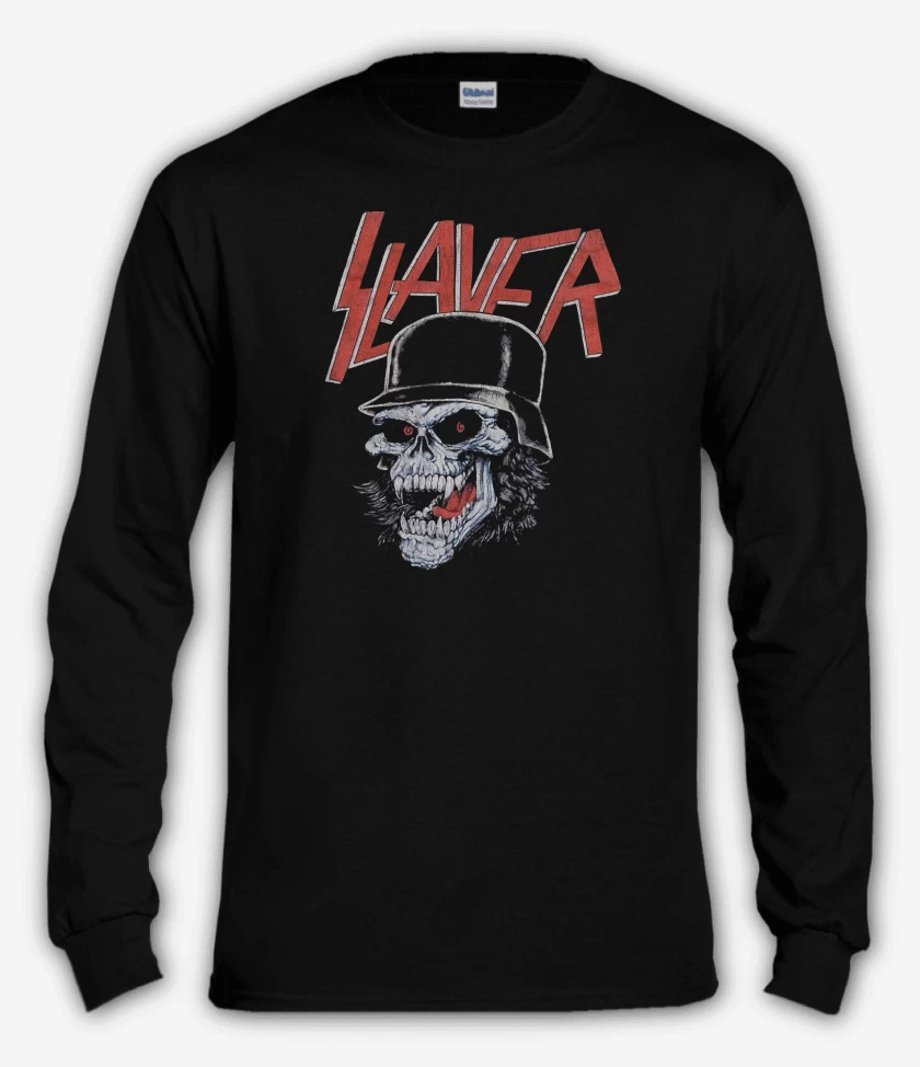 Polera manga larga Negro de Slayer Slaytanic II