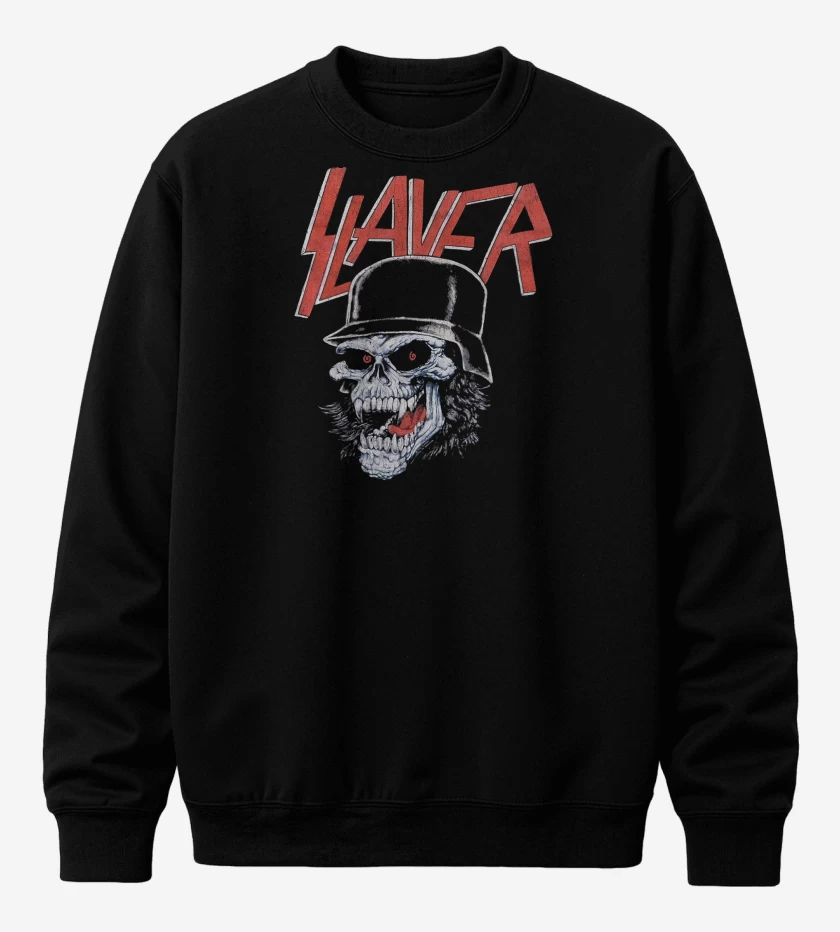 Poleron polo Negro de Slayer Slaytanic II