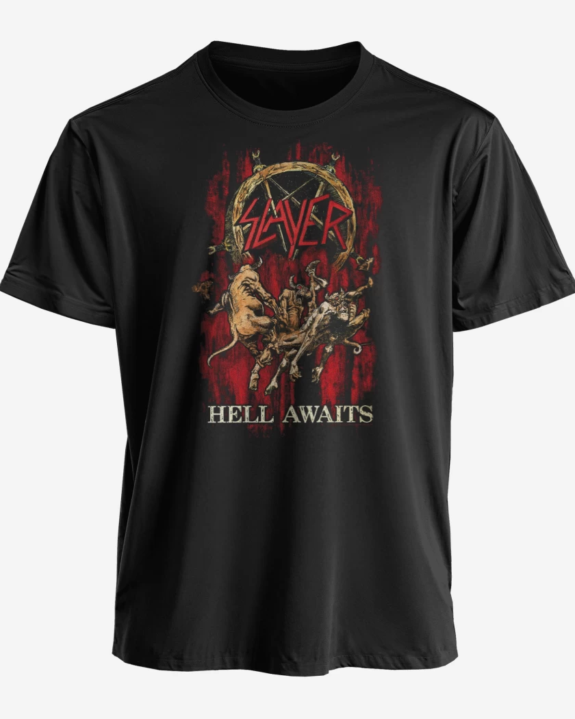 Polera Slayer Hell Awaits 
