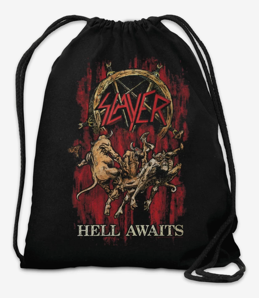 Mochila Negro de Slayer Hell Awaits 