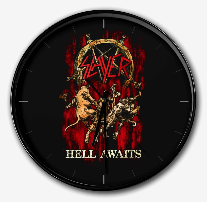 Reloj Negro de Slayer Hell Awaits 