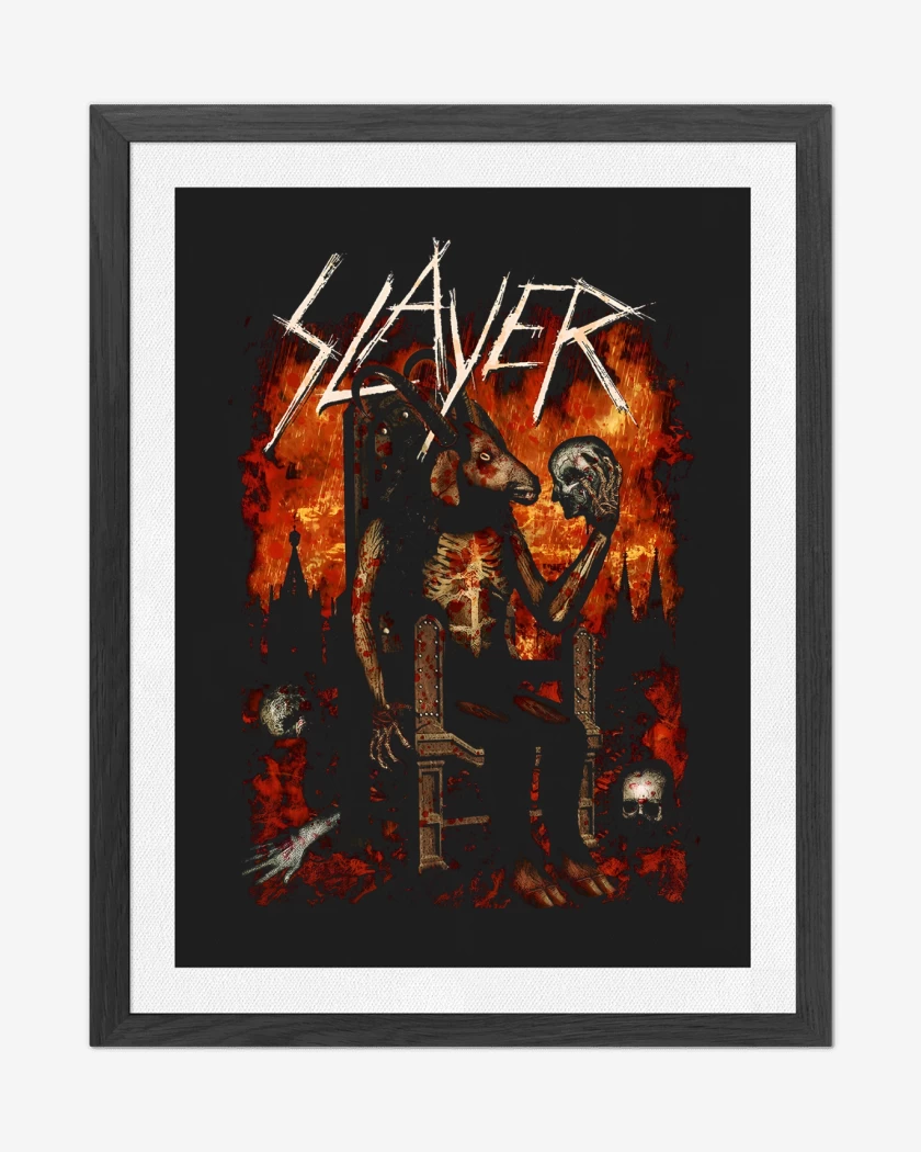 Cuadro decorativo Slayer Reign in Blood II