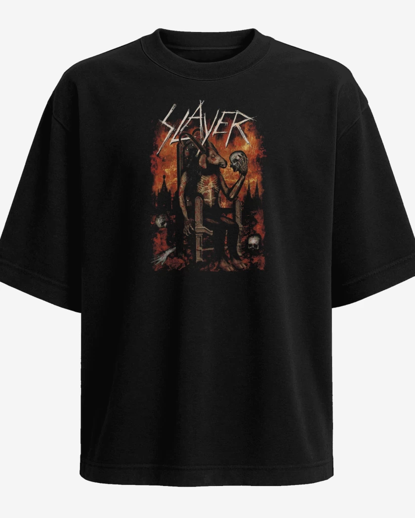 Polera Oversize Slayer Reign in Blood II