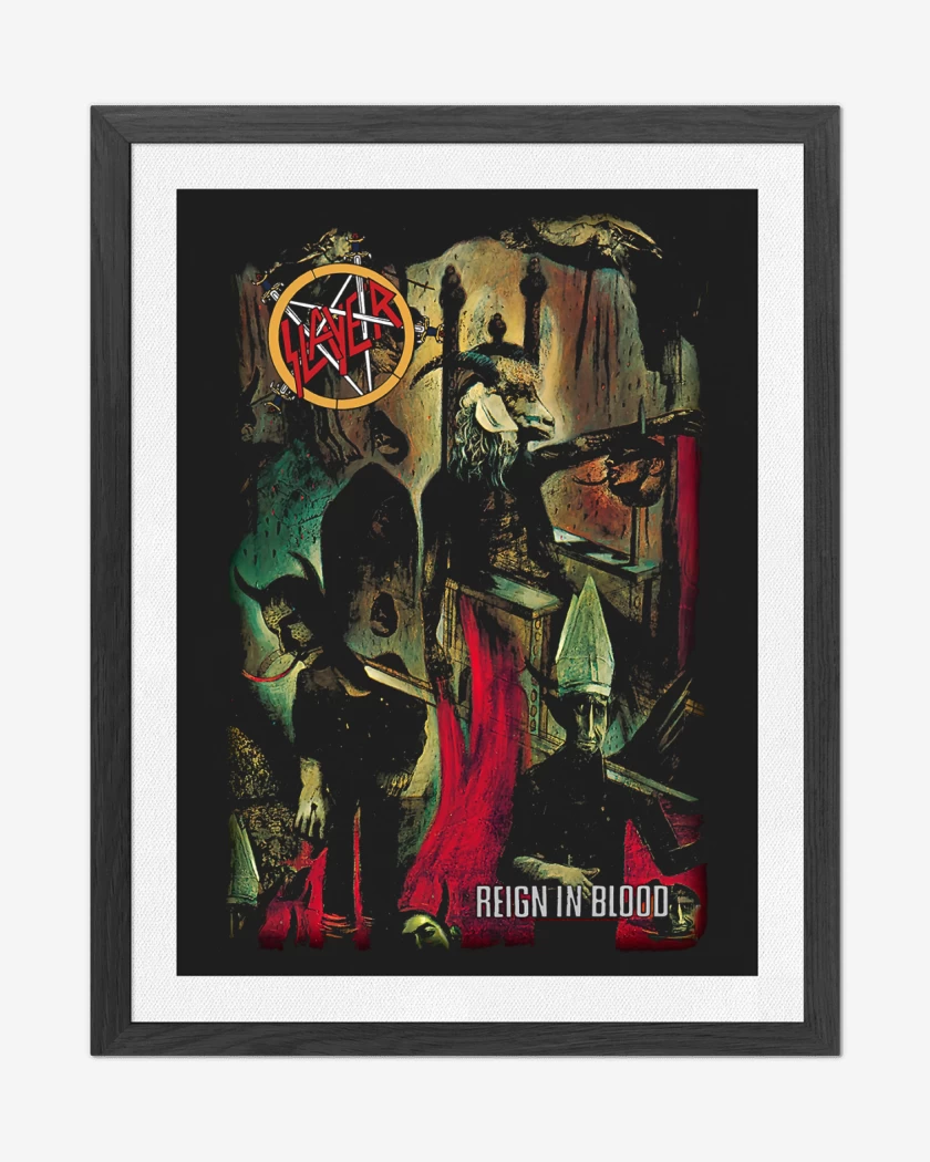 Cuadro decorativo Slayer Reign In Blood