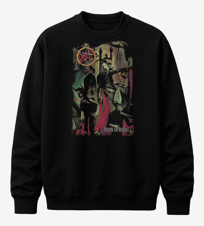 Poleron polo Slayer Reign In Blood