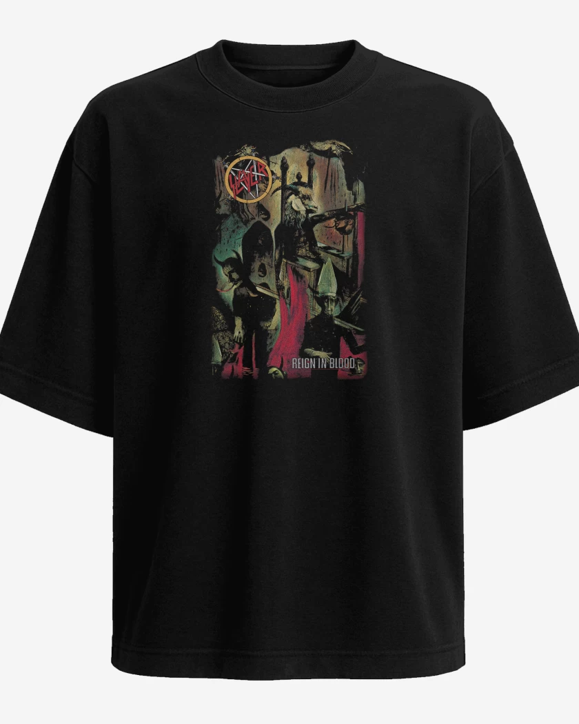 Polera Oversize Slayer Reign In Blood