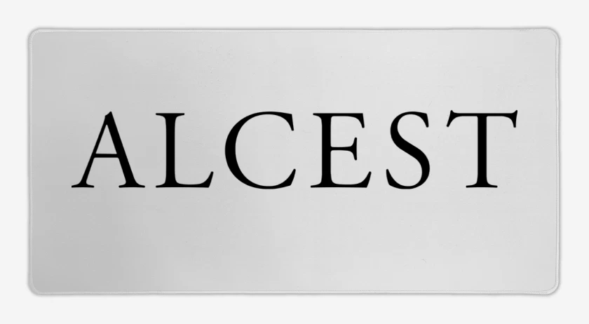 Mouse pad Gamer Alcest Logo I N