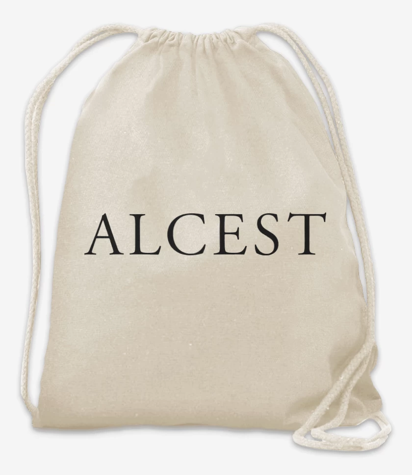 Mochila Blanco de Alcest Logo I N
