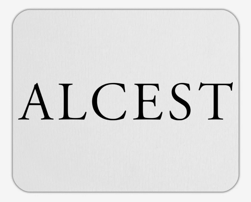 Mousepad Alcest Logo I N