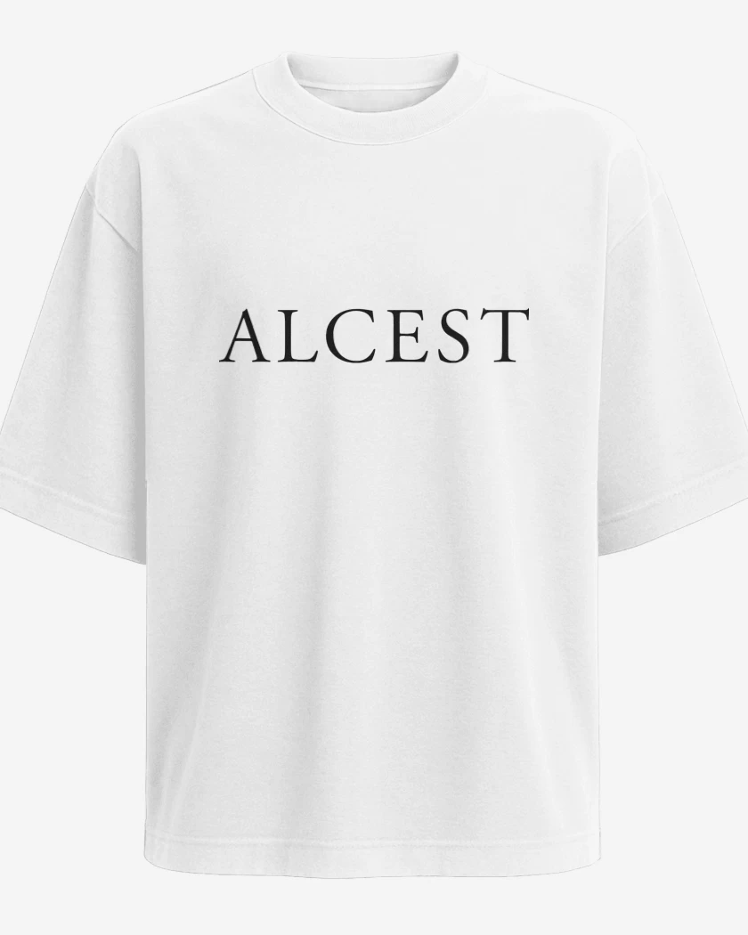Polera Oversize Alcest Logo I N