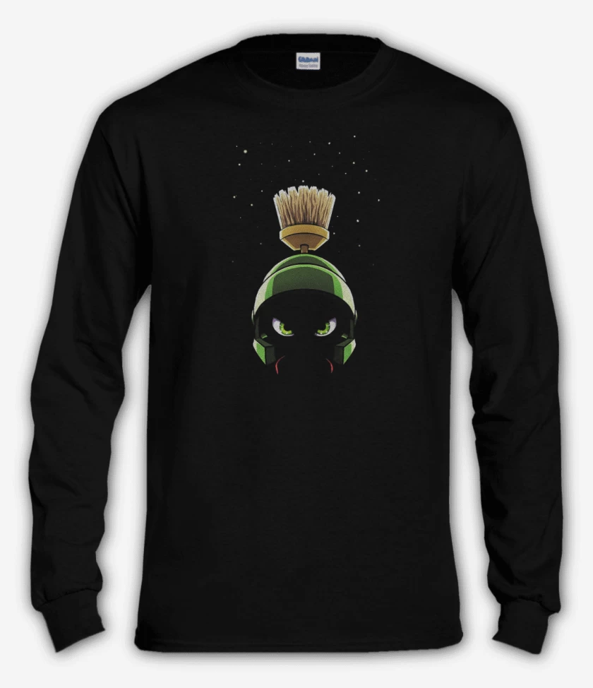 Polera manga larga Negro de Marvin