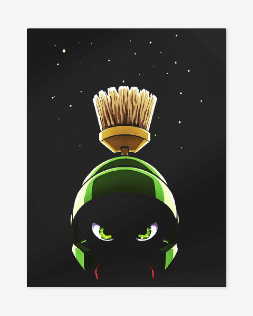 Print metalico Negro de Marvin
