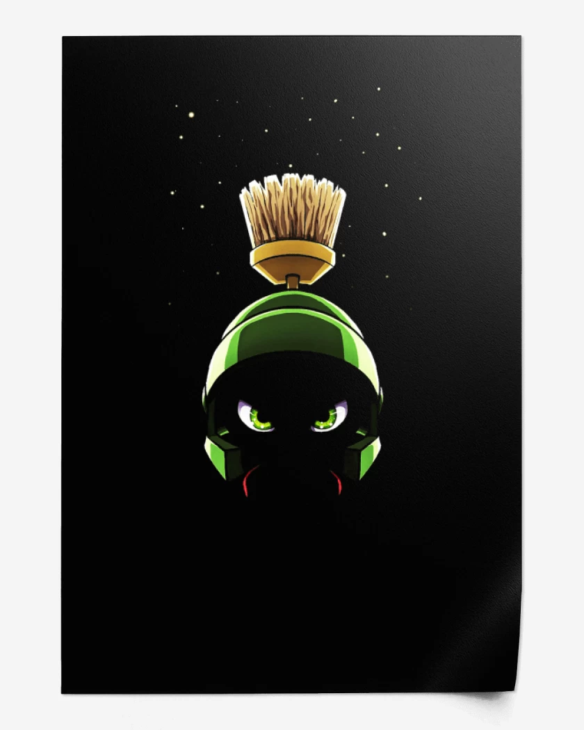 Print Negro de Marvin