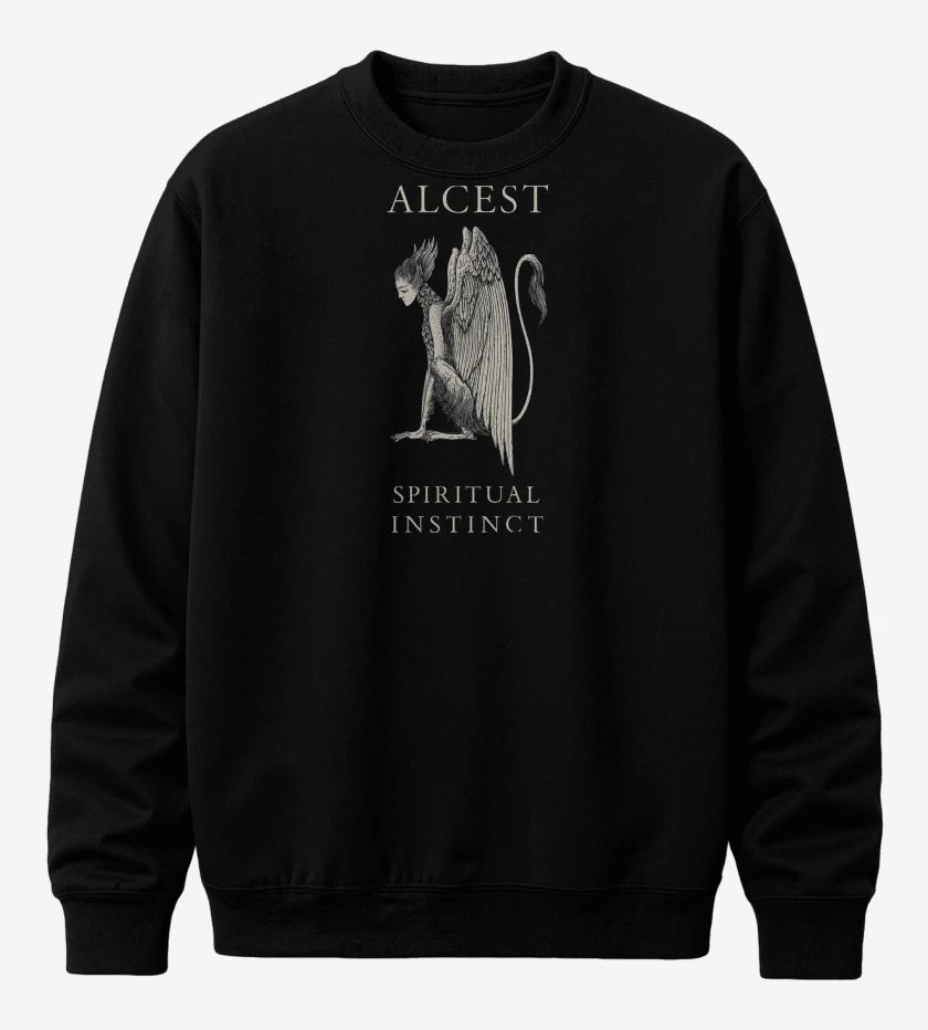 Poleron polo Negro de Alcest Spiritual Instinct