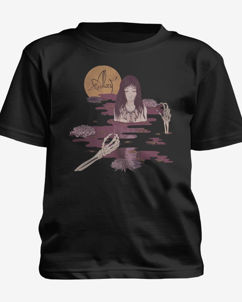Polera de niño Negro de Alcest Kodama