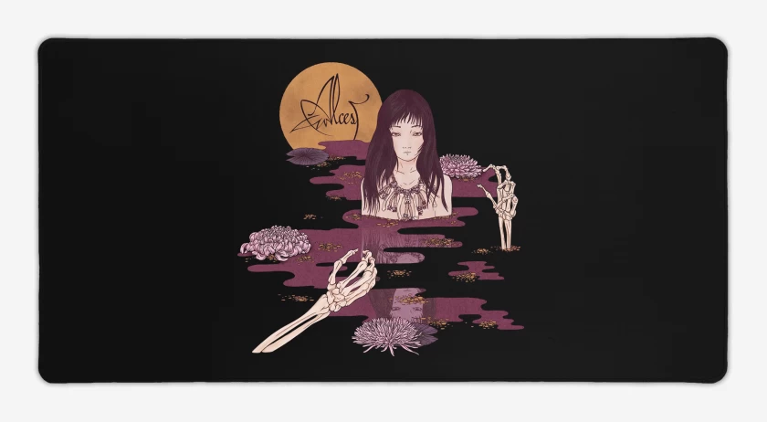 Mouse pad Gamer Negro de Alcest Kodama