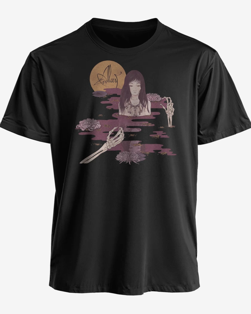 Polera premium Negro de Alcest Kodama