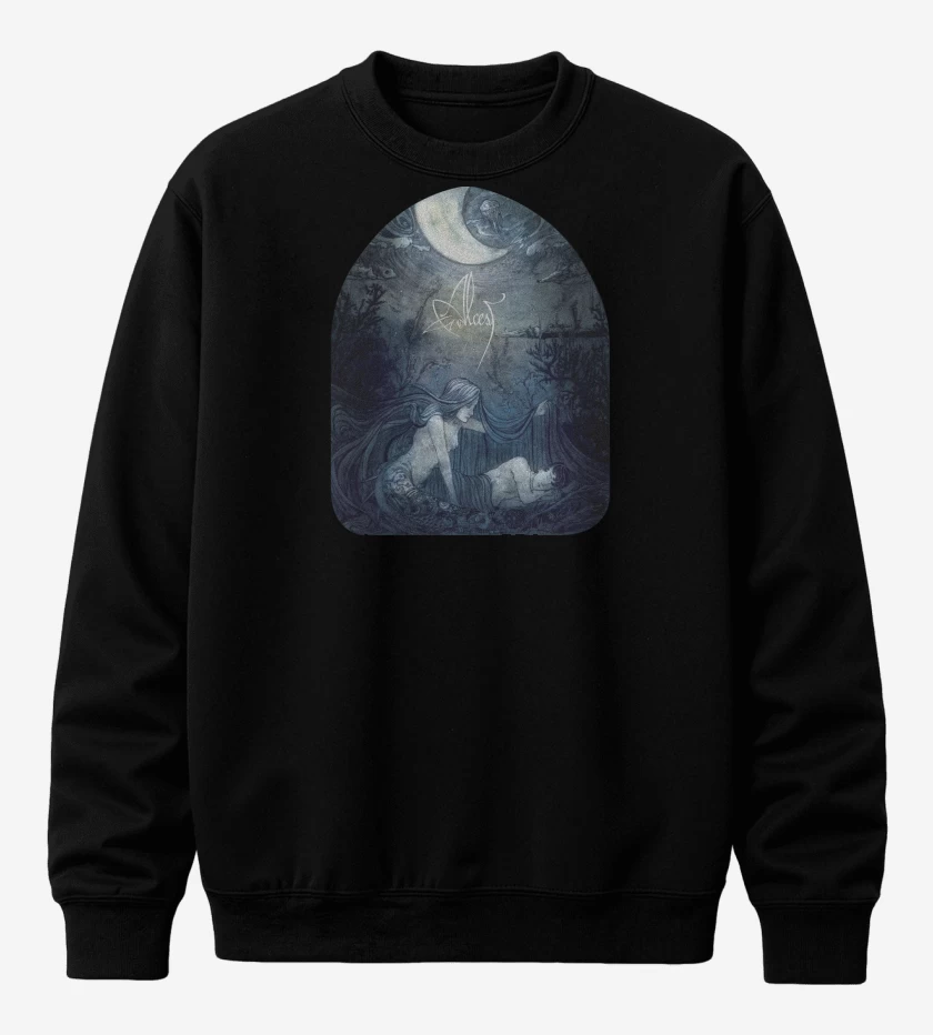 Poleron polo Negro de Alcest Ecailles de lune 
