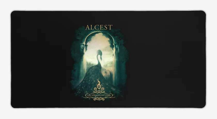 Mouse pad Gamer Negro de Alcest Les Voyage De L Ame