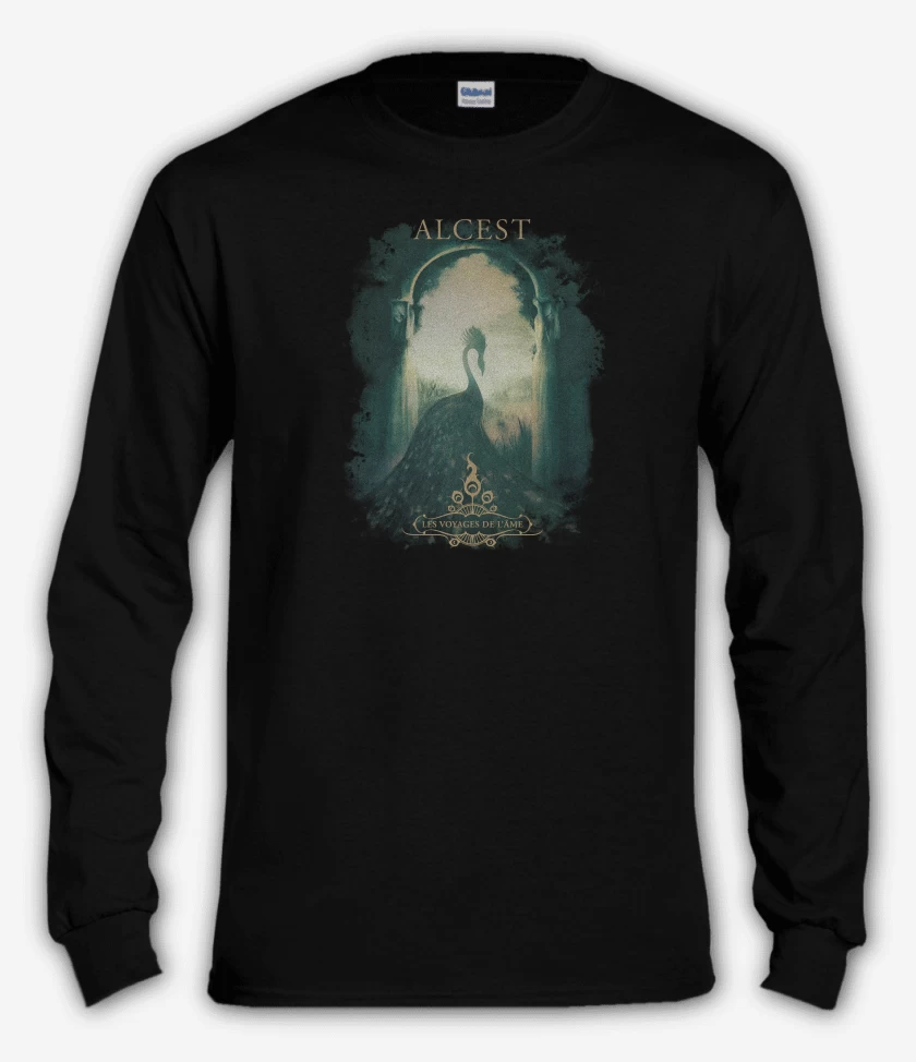 Polera manga larga Negro de Alcest Les Voyage De L Ame