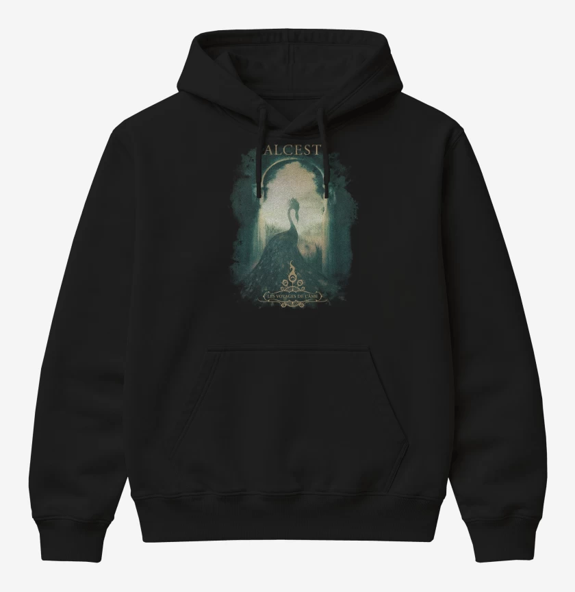 Poleron Canguro básico Negro de Alcest Les Voyage De L Ame