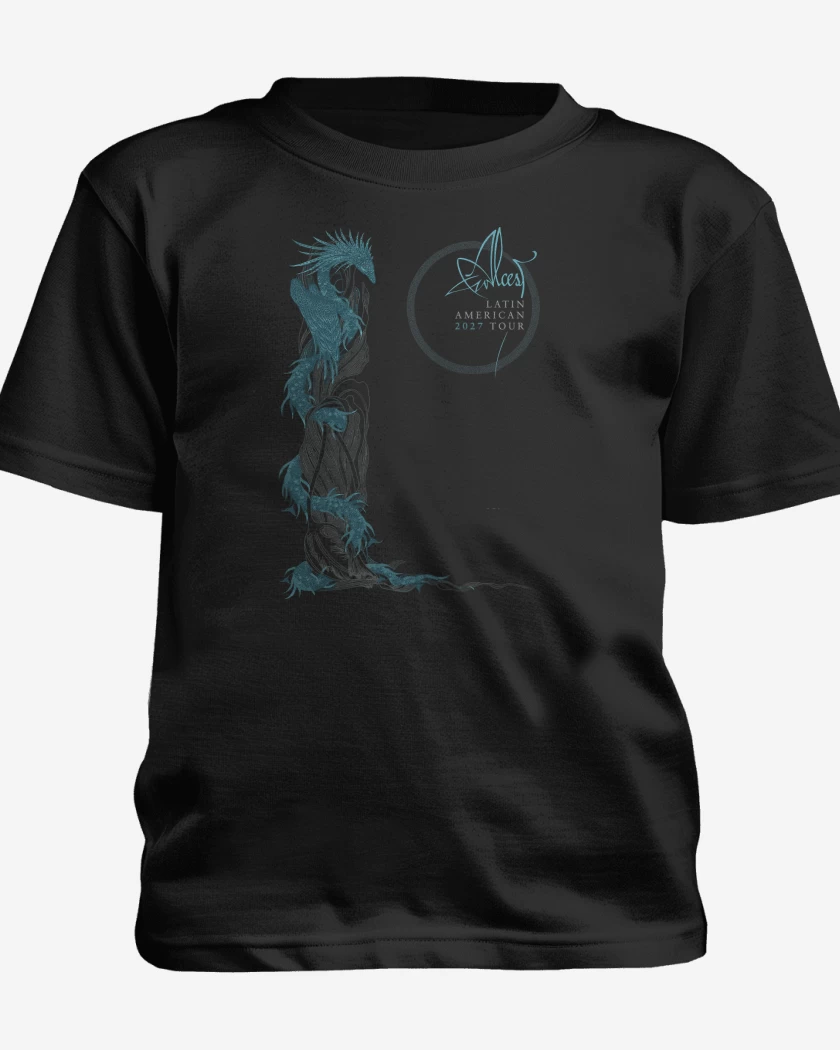 Polera de niño Negro de Alcest Tour 